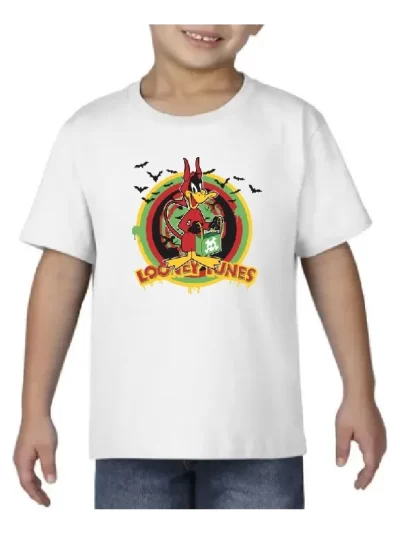 Remera Niño El Pato Lucas Devil Diablo Toon Diablito