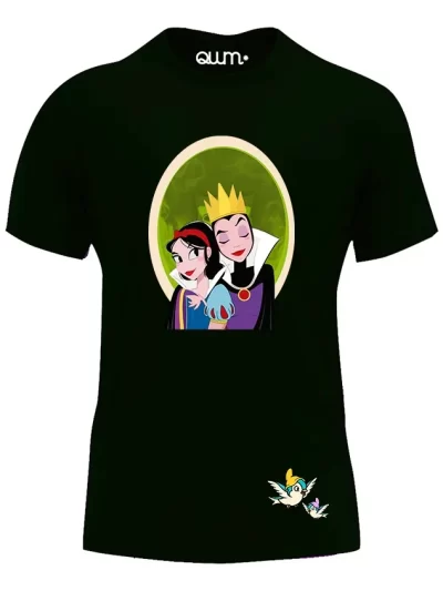Remera Blanca Nieves Unisex