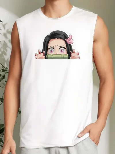 Remera De Nezuko Te Asusta