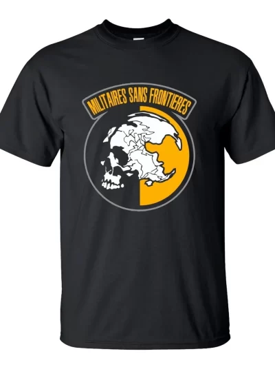 Remera Militaires Sans Frontieres Metal Gear Solid