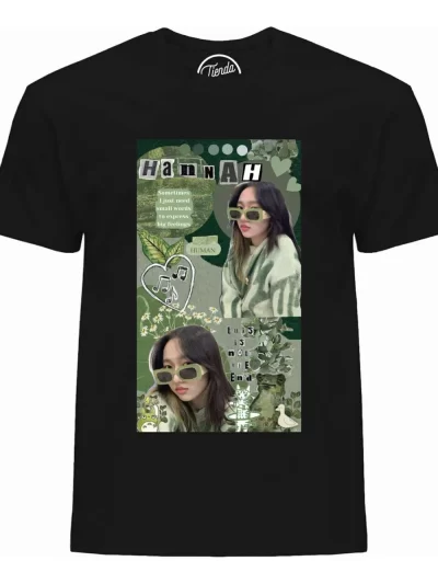 Remera Hannah Bahng Collage Poster