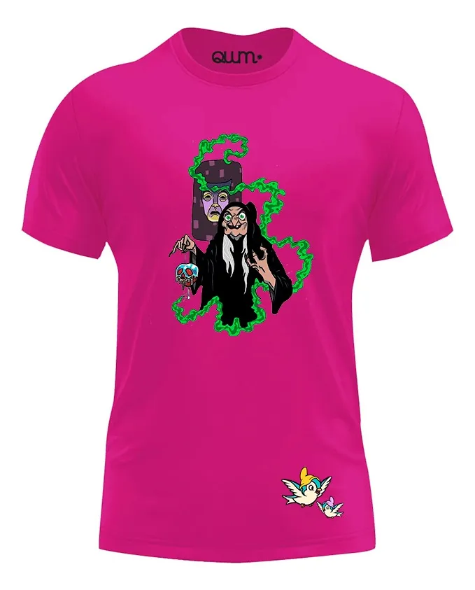 Remera Blanca Nieves Unisex Bruja