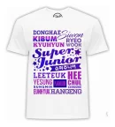 Remera Super Junior Kpop Band