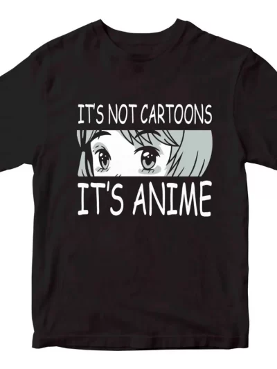 Remera Its Not Cartoon Its Anime Hentai