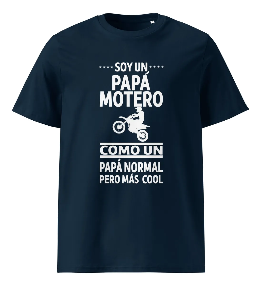 Remera Dia Del Padre Papá Motero Chopper Motociclista