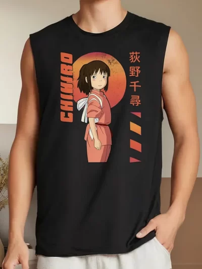 Remera De Viaje De Chihiro Ghibli05