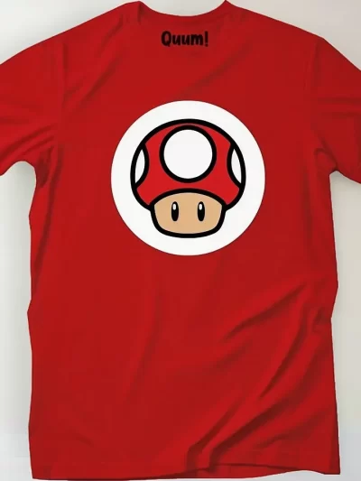 Remera Toad Hongo De Mario