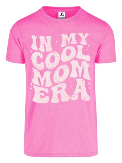 Remera Blusa Rosa Neon Era De Super Mama