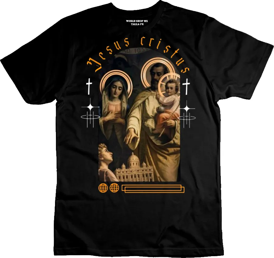 Remera Colores Jesus Cristo