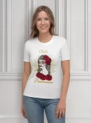 Remera Dia De Muertos Chula Pero Cabrona Catrina Con Rosas