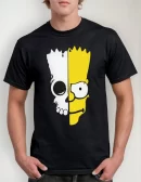 Remera Bart Simpson Calavera Los Simpsons Adulto Dama Niño