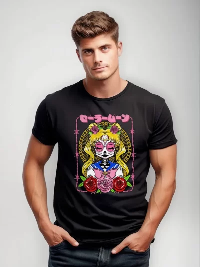Remera Sailor Moon Skull Version