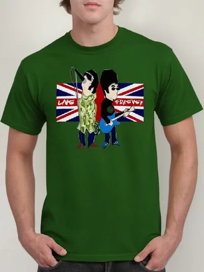 Remera Oasis Rock Band Pop Classic Live Forever Noel Liam