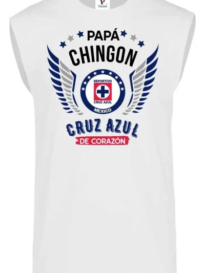 Remera Sm Papá Chingón Chivas América Tigres Cruz Azul