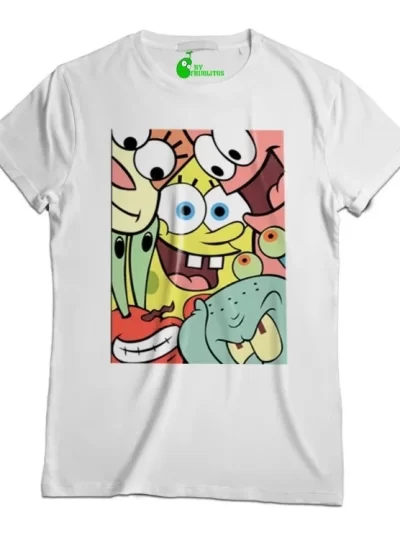 Remera Bob Esponja Selfie By Frijolitos