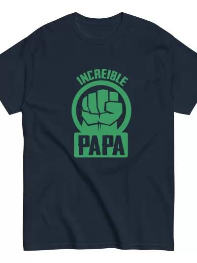 Remera Dia Del Padre Papá Increible Hulkk