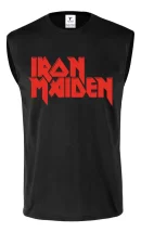 Remera Sin Manga Iron Maiden Metal Logo