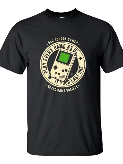 Remera Gamer Old School Gameboy Color Retro Vintage