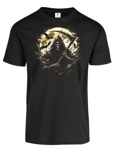 Remera Santa Muerte Luna Calavera Cráneo