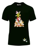 Remera Blanca Nieves Unisex Enanitos