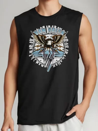 Remera De Van Halen Hard Heavy Glam Metal
