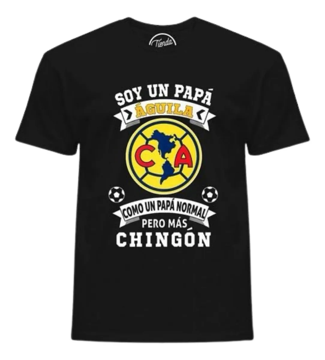 Remera Soy Un Papa Aguilas