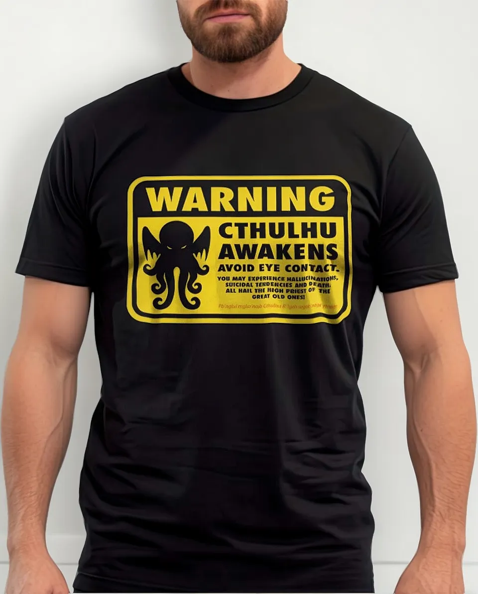 Remera Cuidado Con Cthulhu
