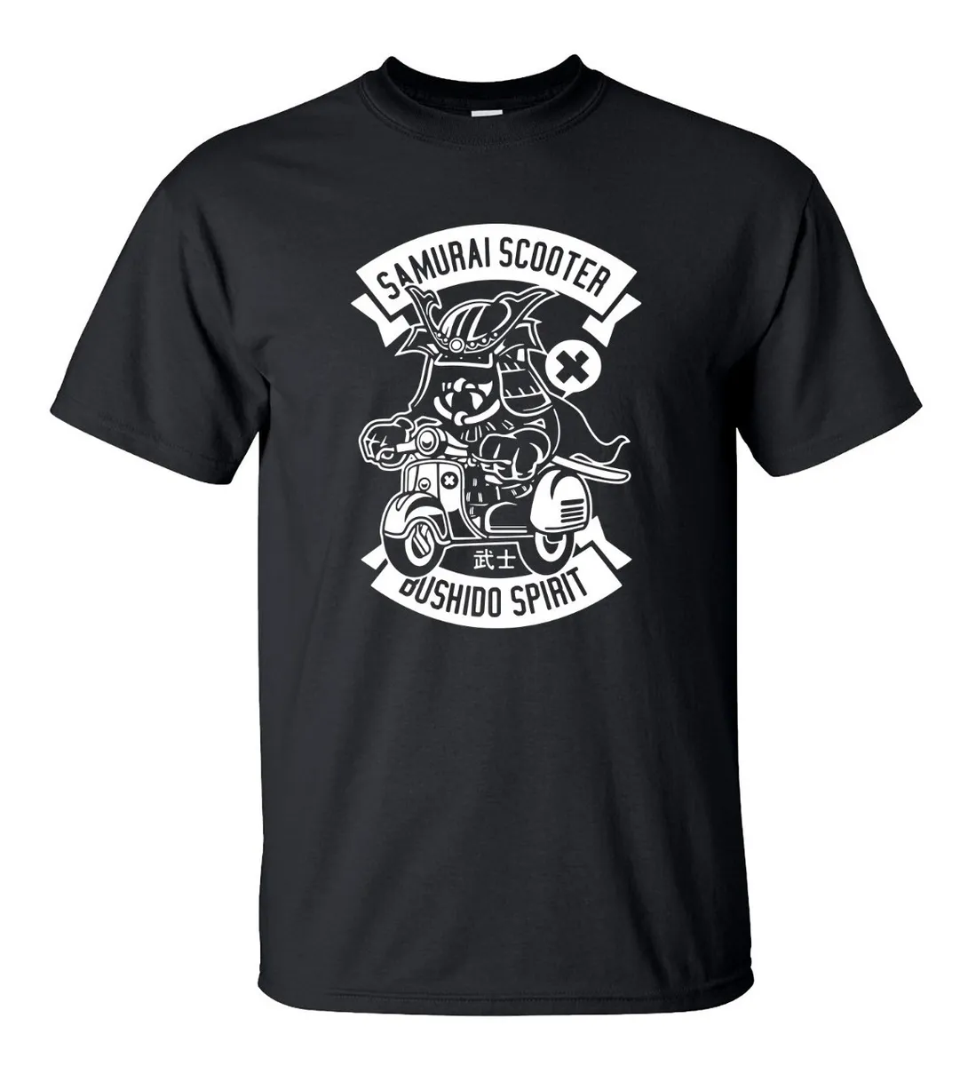 Remera Samurai Scooter Bushido Estética Japonesa Art