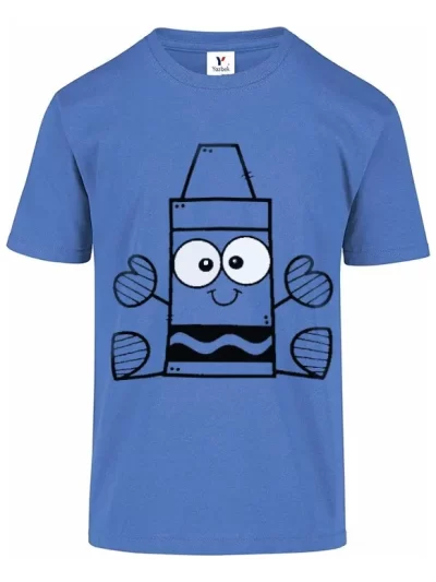 Remera Camiseta Crayones Todos Los Colores Dibujo Crayolas