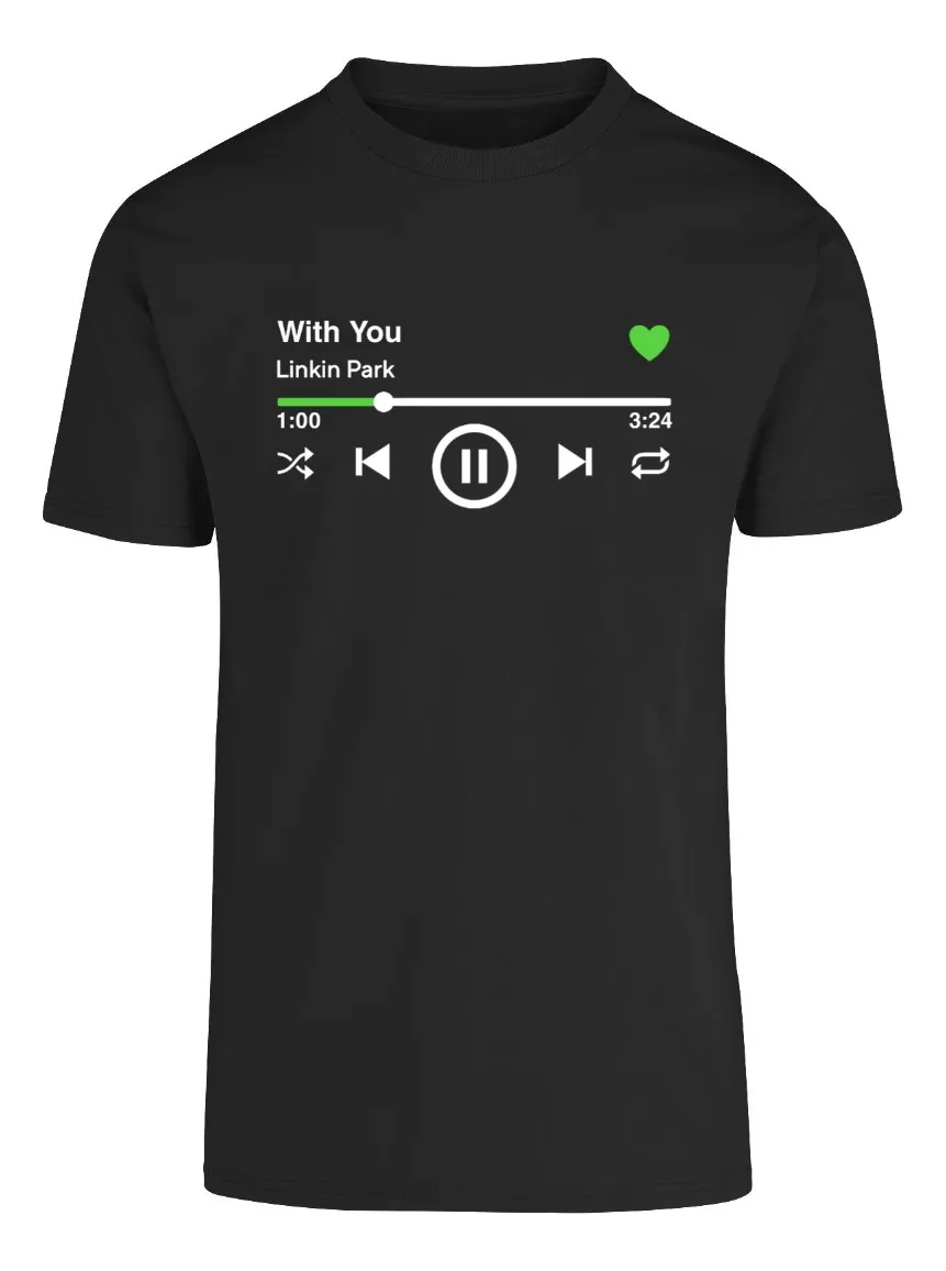 Remera Musical Linkin Park With You