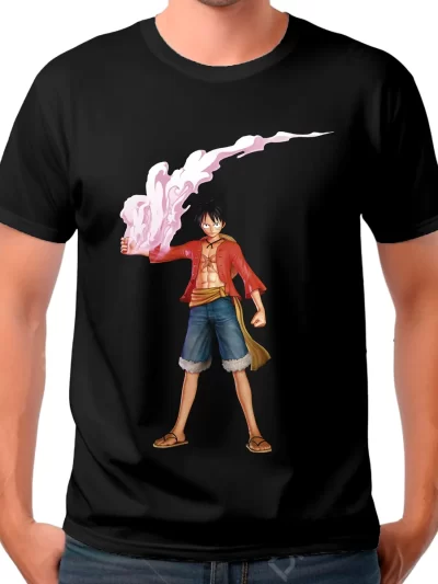 Remera Anime One Piece Monkey D Luffy