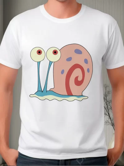 Remera Caricatura Bob Esponja Gary