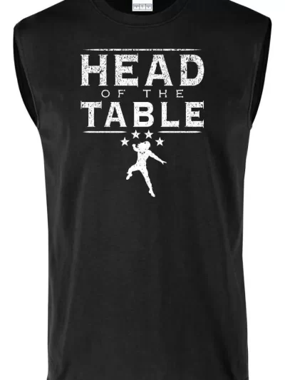 Remera Sin Manga Head Of The Table Roman Reigns Lucha