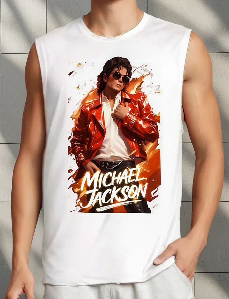 Remera De Michael Jackson El Rey Del Pop Spr1