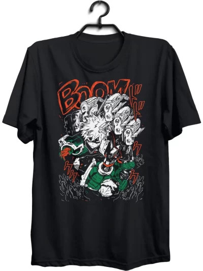 Remera Anime Katsuki Bakugo My Hero Academia Manga