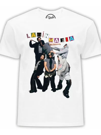 Remera Latin Mafia Banda