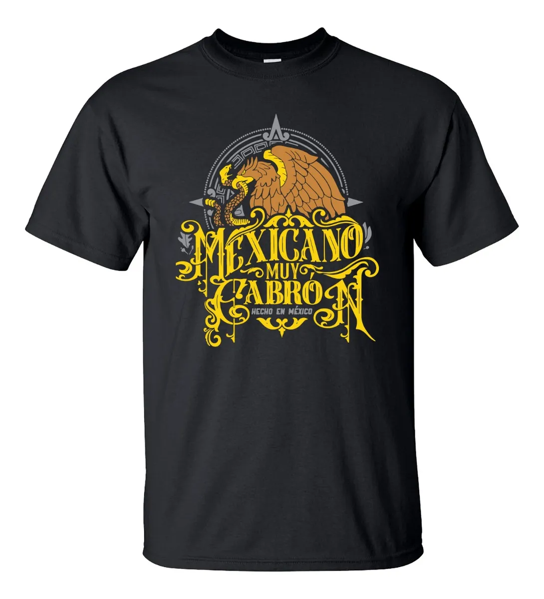 Remera Mexico Muy Cabrn Aguila Real Mexicana Bandera