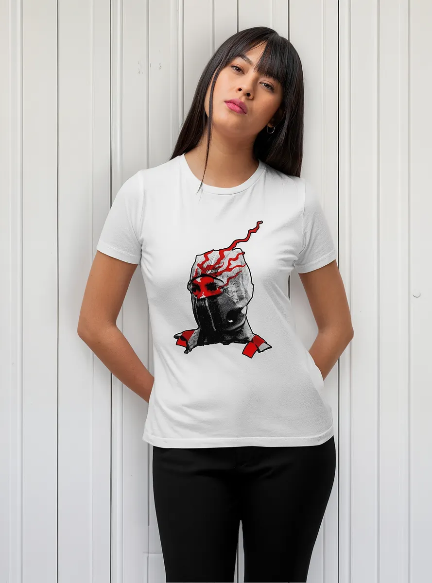 Remera Blanca Twenty One Pilots Indie Pop Grupo Blurryface