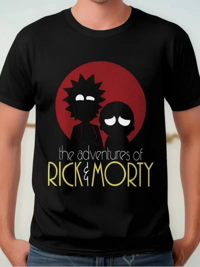 Remera Caricatura Rick Y Morty