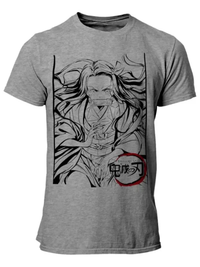 Remera Blanca Nezuko Kimetsu Demon