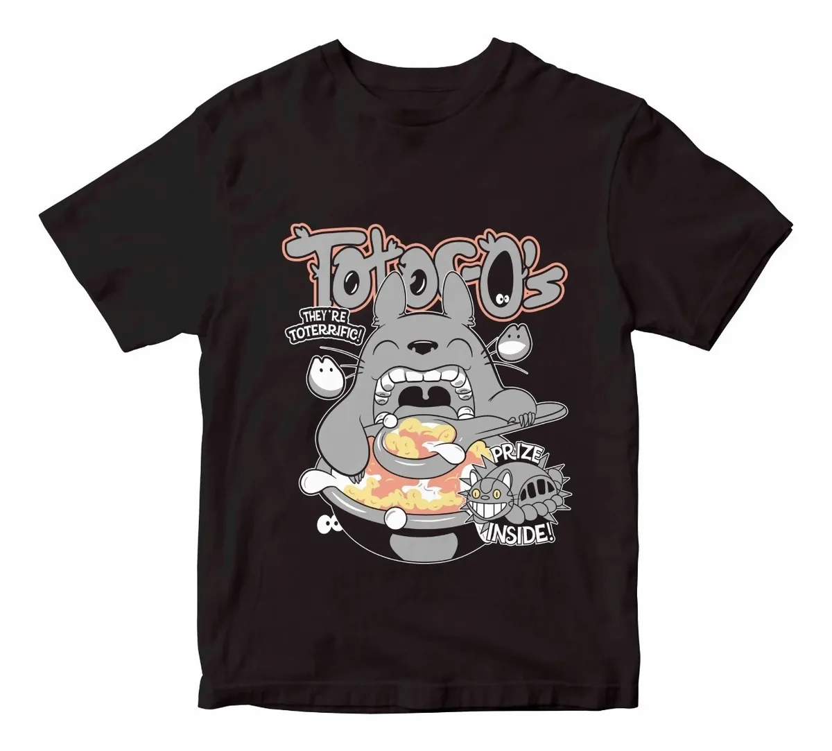 Remera Totoro Eating Theyre Toterrific