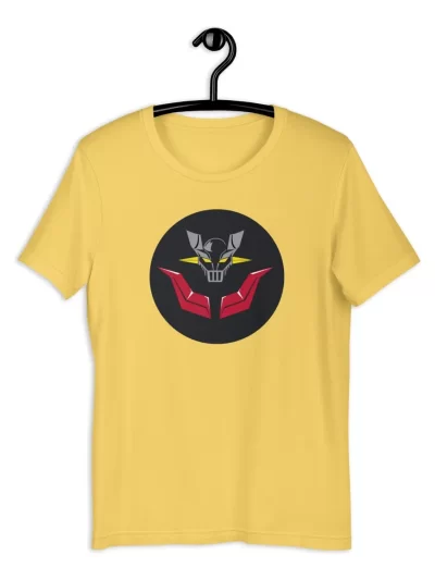 Remera Circulo Personaje De Mazinger Robot Minimalista Anim