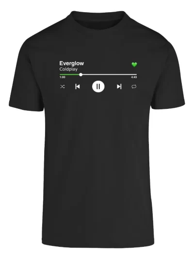 Remera Musical Coldplay Everglow