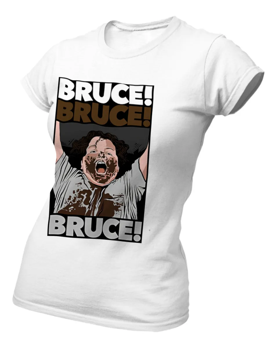 Remera Blanca Bruce Matilda Pastel De Cholate