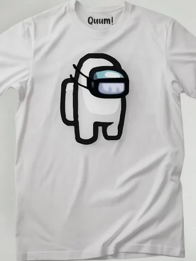 Remera Among Us Cubrebocas