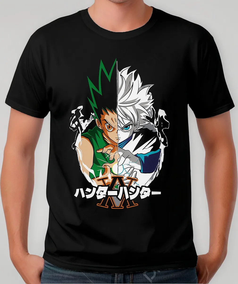 Remera Anime Hunter X Hunter Killua Gon