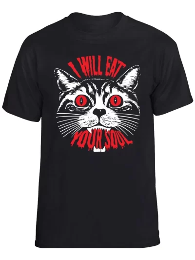 Remera Gatos Gatos Me Comere Tu Alma Animales