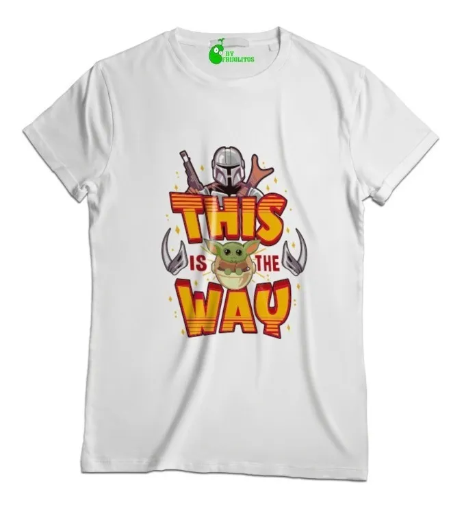 Remera The Mandalorian Is The Way By Frijolitos