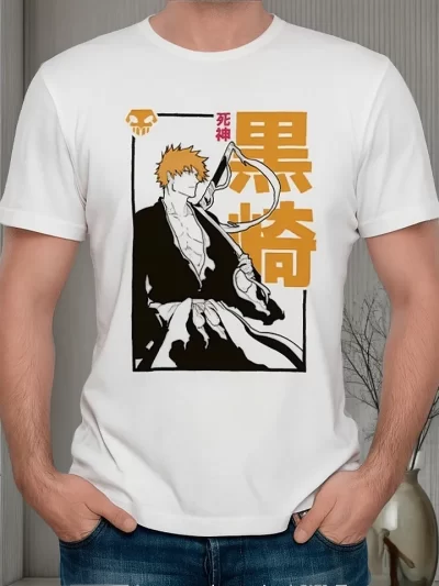 Remera Anime Manga Bleach Ichigo Kurosaki