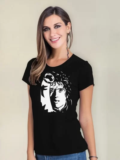 Remera Dama Frodo Señor De Los Anillos Hobbit Serie